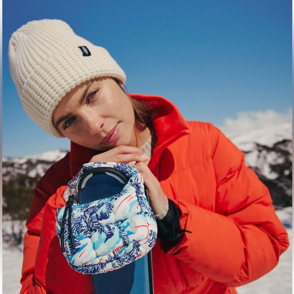 Free People Printed Micro Pouch - NWT - Picture 1 of 9